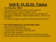 Unit 9: 31,32,33- Topics PowerPoint PPT Presentation