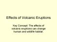 Effects of Volcanic Eruptions PowerPoint PPT Presentation