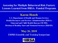 Assessing for Multiple Behavioral Risk Factors: Lessons Learned from HRSA- Funded Programs PowerPoint PPT Presentation