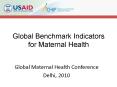 Global Maternal Health Conference PowerPoint PPT Presentation