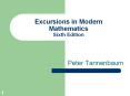 Excursions in Modern Mathematics Sixth Edition PowerPoint PPT Presentation