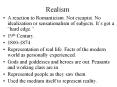 Realism PowerPoint PPT Presentation