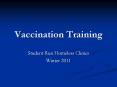 Vaccination Training PowerPoint PPT Presentation
