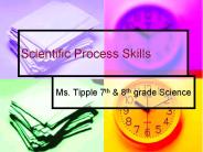 Scientific Process Skills