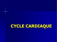CYCLE CARDIAQUE