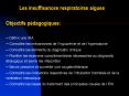 Les insuffisances respiratoires aigues PowerPoint PPT Presentation