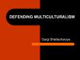 DEFENDING MULTICULTURALISM PowerPoint PPT Presentation