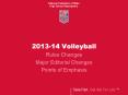 2013-14 Volleyball PowerPoint PPT Presentation