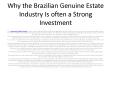 brazil investment property