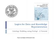 Logics for Data and Knowledge Representation