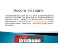 Hotel and Apartment Accommodation in Brisbane Australia PowerPoint PPT Presentation