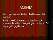 ANEMIA