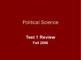 Political Science PowerPoint PPT Presentation