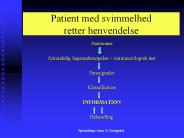 Patient med svimmelhed retter henvendelse