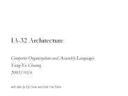 IA-32 Architecture