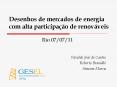 Desenhos de mercados de energia com alta participa PowerPoint PPT Presentation