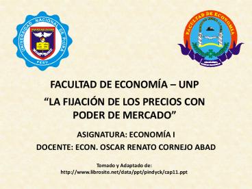 FACULTAD DE ECONOM