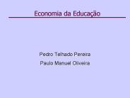 Economia da Educa