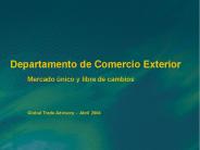 Departamento de Comercio Exterior