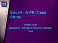 Eircell - A PKI Case Study PowerPoint PPT Presentation