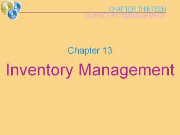 Inventory Management