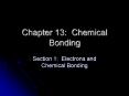 Chapter 13: Chemical Bonding PowerPoint PPT Presentation