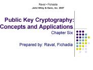 Public Key Cryptography: Concepts and Applications