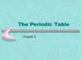 The Periodic Table PowerPoint PPT Presentation