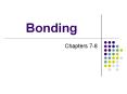 Bonding PowerPoint PPT Presentation