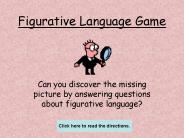 Figurative Language Game