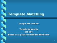 Template Matching