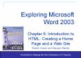 Exploring Microsoft Word 2003 PowerPoint PPT Presentation