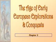 Age of Early European Explorations