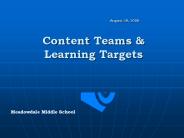 Content Teams
