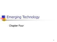 Emerging Technology