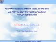 ADAPTING THE DEVELOPMENT MODEL OF THE GRID ANATOMY TO MEET THE NEEDS OF VARIOUS APPLICATION DOMAINS  Soha Maad, Brian Coghlan, Gabriel Pierantoni, Eamonn Kenny, John Ryan, Watson Ronan Trinity College Dublin, Dublin, Ireland PowerPoint PPT Presentation