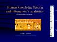 Human Knowledge Seeking and Information Visualization PowerPoint PPT Presentation