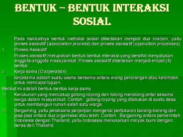 BENTUK 