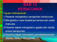 BAB 12 KERACUNAN