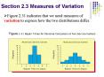 Section 2.3 Measures of Variation PowerPoint PPT Presentation