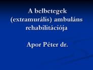 A belbetegek         (extramur