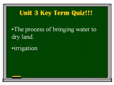Unit 3 Key Term Quiz!!!