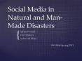 Social Media in Natural and Man-Made Disasters PowerPoint PPT Presentation