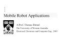 Mobile Robot Applications PowerPoint PPT Presentation