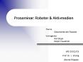 Proseminar: Roboter PowerPoint PPT Presentation