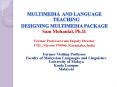 MULTIMEDIA AND LANGUAGE TEACHING PowerPoint PPT Presentation