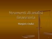 Strumenti di analisi finanziaria
