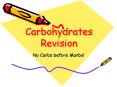 Carbohydrates Revision PowerPoint PPT Presentation