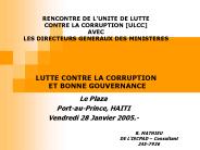 RENCONTRE DE L