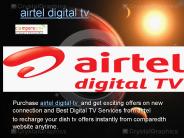 airtel digital tv, dish tv offer
